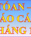 Báo cáo tháng 10 tổ Toán - Tin