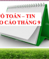 BÁO CÁO THÁNG 9